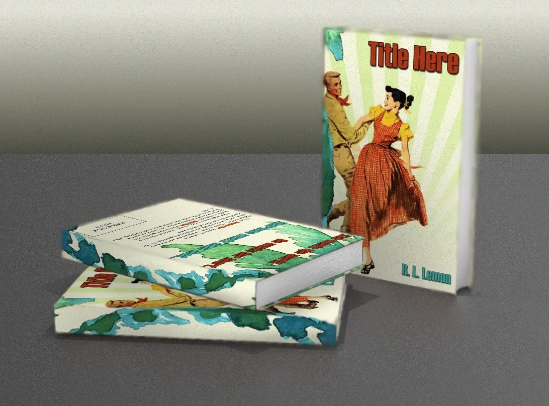 Book Cover Illustration Example - Mockup